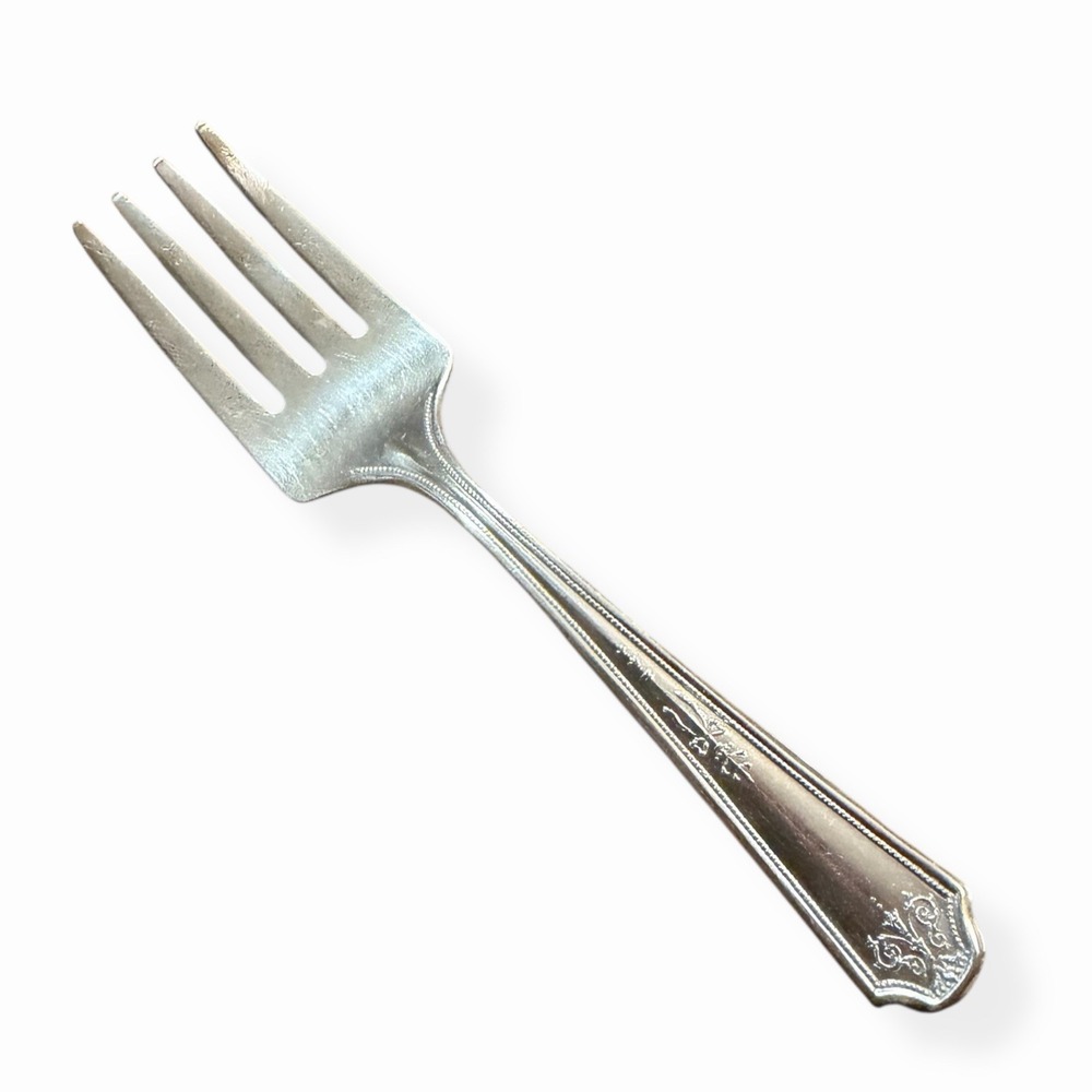 Vintage‎ Carlton Silver Plate Childrens Fork Replacement 4"